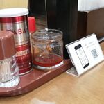 白河手打ち中華そば せいじゅ - 調味料類