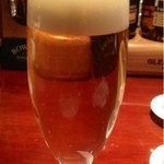 カフェバー・ケー - カツサンドにはビールでしょ