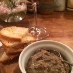 オステリア オージオ ソット - レバーパテ