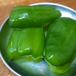 大衆酒場 若林 - ピーマン焼　250円