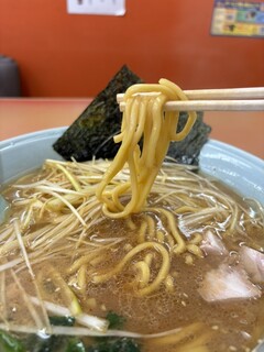 Yamaokaya - いつもの太麺。