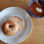Ai Bagel & Coffee Stand - 会津米粉みそ