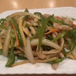 餃子市場 - チンジャオロース790円