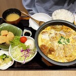 Tonkatsu Wakou - ロースかつ鍋ご飯、わらび餅(単品、4個)