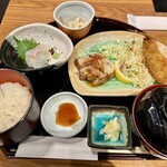Washoku Uoman - 二種盛り定食