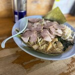 ラーメンショップ - ネギチャーシューメン　大盛り