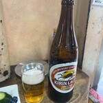 ささのや - 瓶ビール2本目。