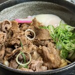 まるはま - 松阪牛入り伊勢うどん　1,595円(税込)