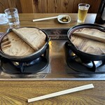 236371953 - 【2024.2.25(日)】みそ煮込みうどん（並盛・300g）1,300円＋鴨煮込みうどん（並盛・300g）1,700円