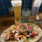 Dietro i tempi - 今回の真ん中は『菊芋』とのことでした