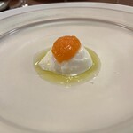 リストランテ ハナタニ - 水牛モッツァレラ 柿