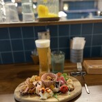 Dietro i tempi - いつもの素敵な前菜プレート