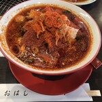 Yakiniku Nandaimon - カルビラーメン（激辛）880円