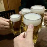 さかなやさんの居酒屋 北島商店酒場 - ヨッシーさん合流。