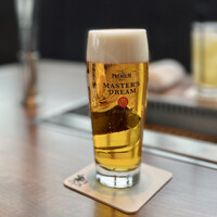 焼肉うしごろ 新宿三丁目店 - 生ビールはマスターズドリーム