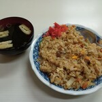 中鶴うどん - 料理写真:やきめし(お吸い物付き)