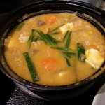 定食や - かなり濃厚でした。