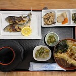 めし処 龍王 - あゆ定食　¥1600