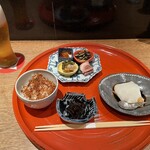 Atariya - じやこご飯をチョイス＋生ビール