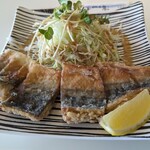 お食事処 濱の四季 - サバの竜田揚げ