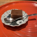 あたり屋 - デザート　きなこの水羊羹