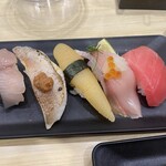 大起水産回転寿司 - 寿司祭り5巻盛り