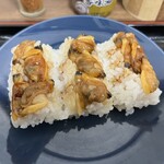葵菜 - 押し寿司(煮アサリ)