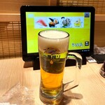 Kiduna Sushi - 飲み放題の生ビール