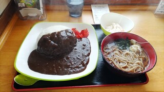 そば蔵丁子庵 - GOGOカレーライスミニそばセット(1500円)