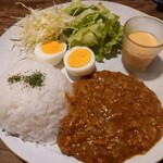 Kafe Yasuragiya - キーマカレーランチ