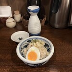 讃岐うどん 蔵之介 - 白鷹（１合、５５０円）といっしょに