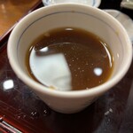 手打そば 満志粉 - 最後は蕎麦湯で、ダメ押し