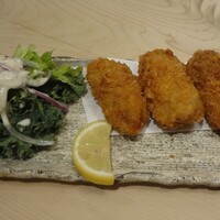 尾張 三ぶん - 牡蠣フライ単品