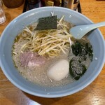 だいぜん西那須野 - 醤油ネギラーメン➕味玉