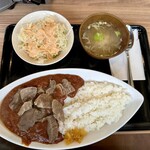 焼肉 稔 - 牛タンカレー¥1300