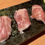 Ajikara - 炙りステーキ寿司