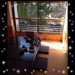 源与門 - 個室は中庭が見えます♡