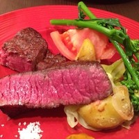 Matasaburo - 焼き上がった炭焼きステーキ