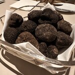 SEZANNE - オプションで付けられる黒トリュフ祭り（今回は付けず）