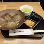 雀おどり總本店 - わらび餅　もっちり食感が好み！黒蜜が抜群に美味しい！