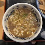 Menya Maruhide - つけ麺(特盛 500㌘) 1,100円 (つけ汁)