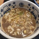 麺屋 MARUHIDE - つけ麺(特盛 500㌘) 1,100円 (つけ汁)