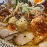 担担麺専門店 DAN DAN NOODLES. ENISHI - シビカラ特製味噌中華そば（アップ）