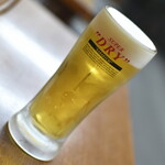 Tako yasu - 生ビール（５００円）２０２４年２月