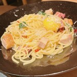 下川六〇酵素卵と北海道小麦の生パスタ 麦と卵 - 