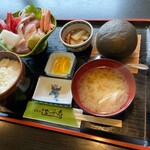 Chaka sushi - さしみ定食