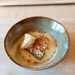 味道広路 - 煮物 脂坊主と大根と牛蒡 酒粕山椒