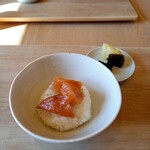 味道広路 - ご飯 余市産桜鱒の燻製