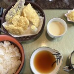 Ufuji - なまず天ぷら定食✨