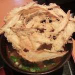 大地のうどん 博多駅ちかてん - ごぼう天：450円